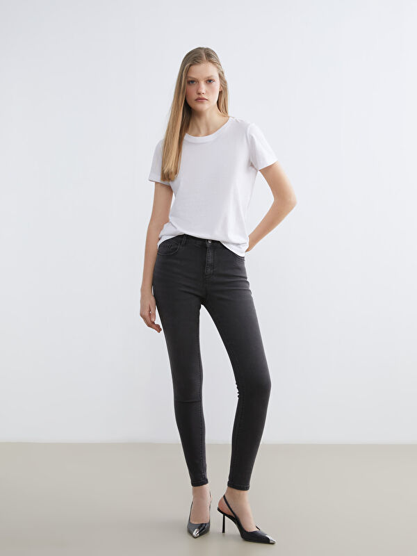LCW Jeans Джинсы скинни Меркурий для женщин