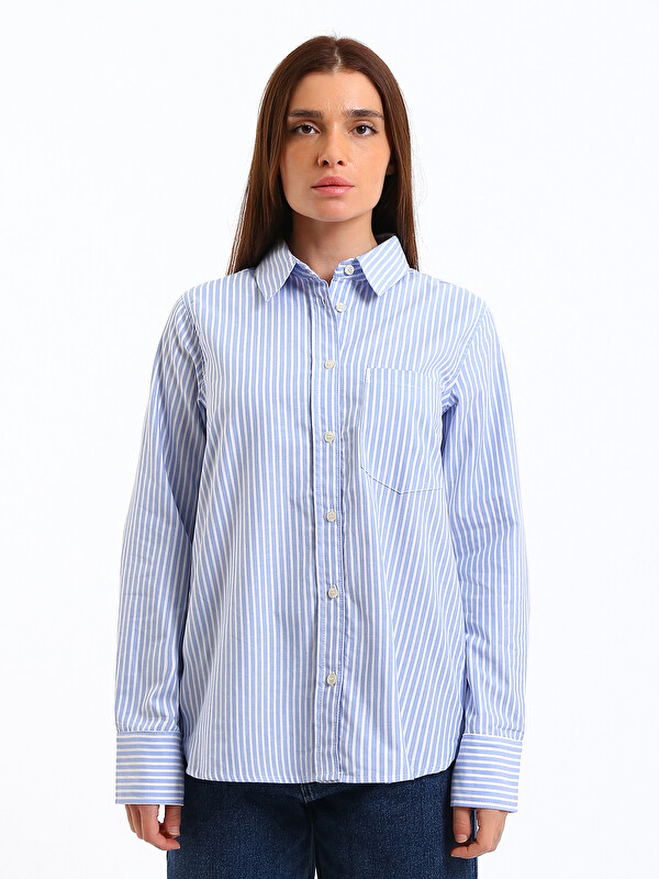 LCWAIKIKI Classic Loose Fit Kadın Gömlek