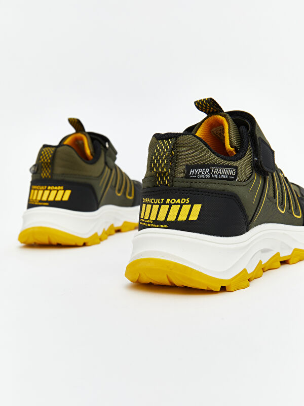 Bağcık ve Cırt Cırtlı Erkek Çocuk Trekking Ayakkabı - Görsel 6