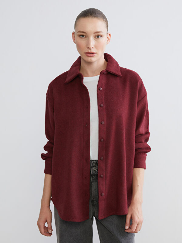LCWAIKIKI Classic Oversize Flanellhemdjacke für Damen