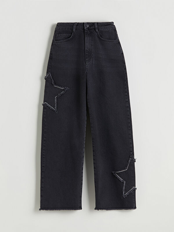 LCW Kids Baggy Fit Kız Çocuk Jean Pantolon