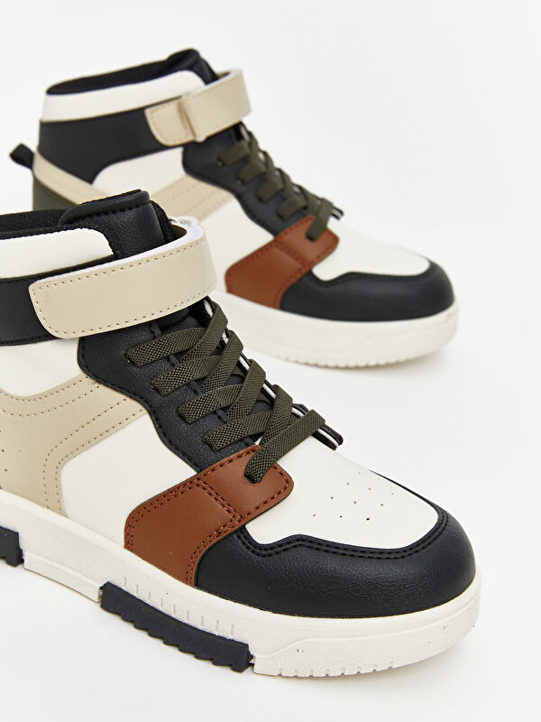 Bağcıklı Bilek Boy Erkek Çocuk Spor Ayakkabı - Görsel 4