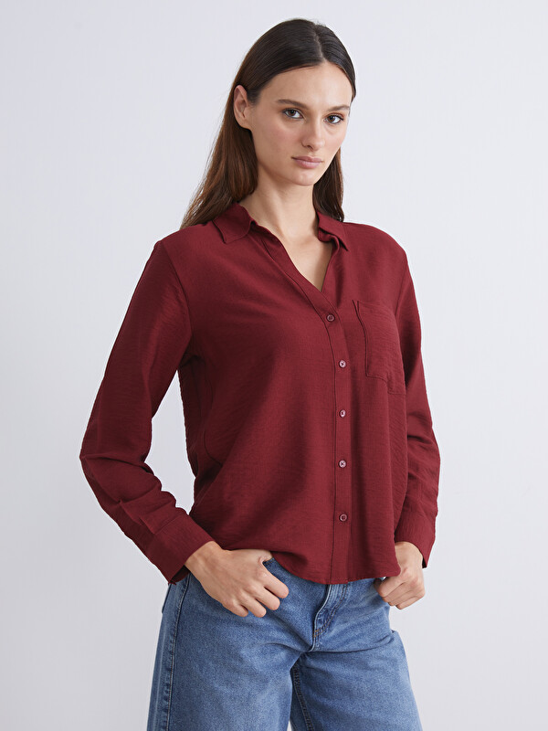 LCW Vision Dobby Fabric Women's Shirt
