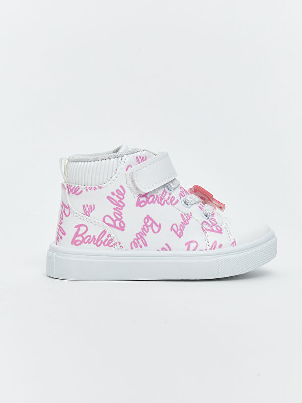 Barbie Baskılı Kız Bebek Spor Ayakkabı - Görsel 3