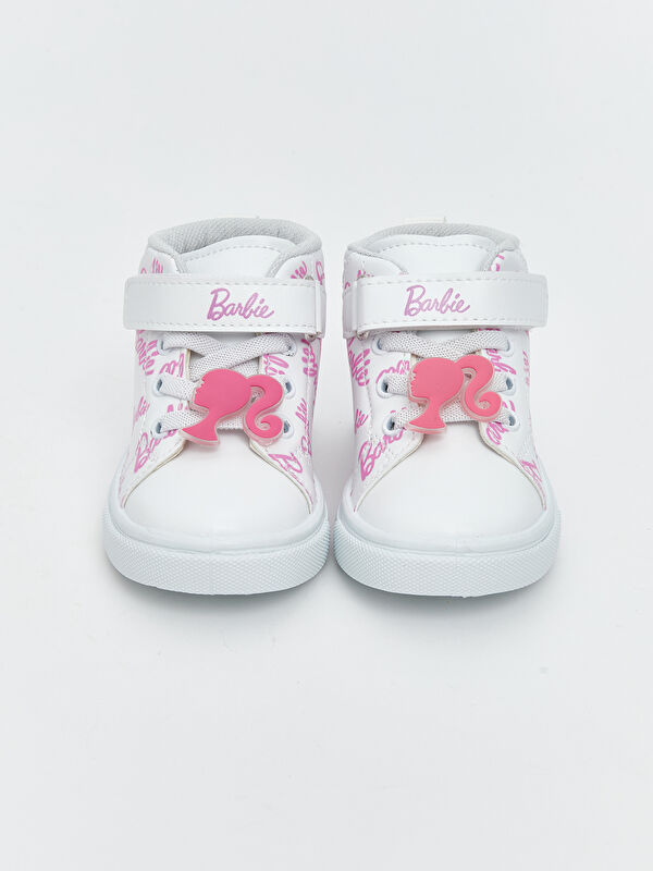 Barbie Baskılı Kız Bebek Spor Ayakkabı - Görsel 4