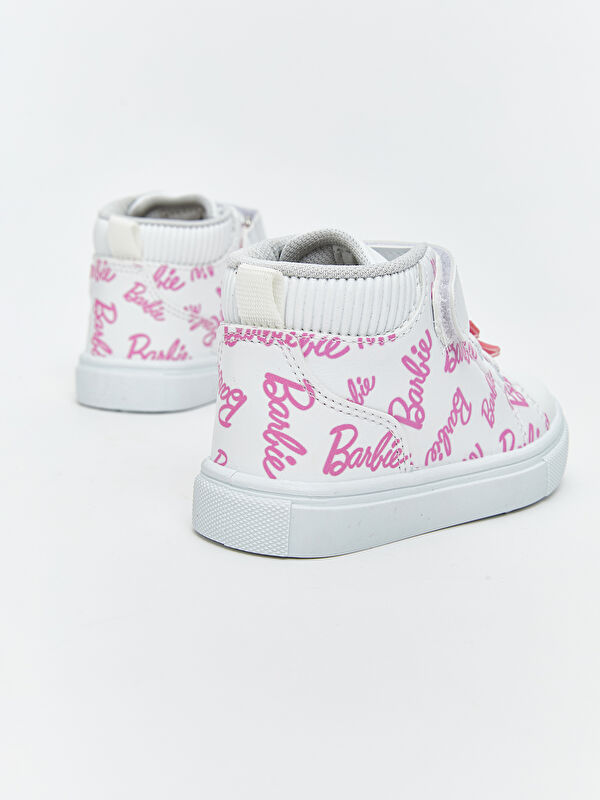Barbie Baskılı Kız Bebek Spor Ayakkabı - Görsel 6