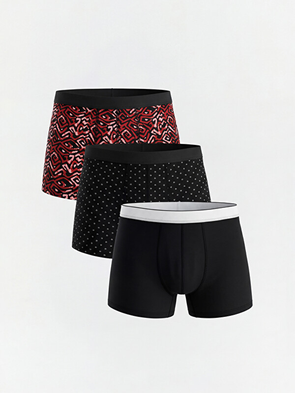 LC WAIKIKI Standart Kalıp Erkek Boxer 3'lü