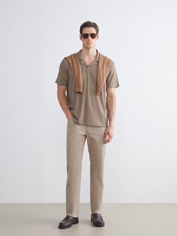 LCW ECO Standart Kalıp Gabardin Erkek Chino Pantolon