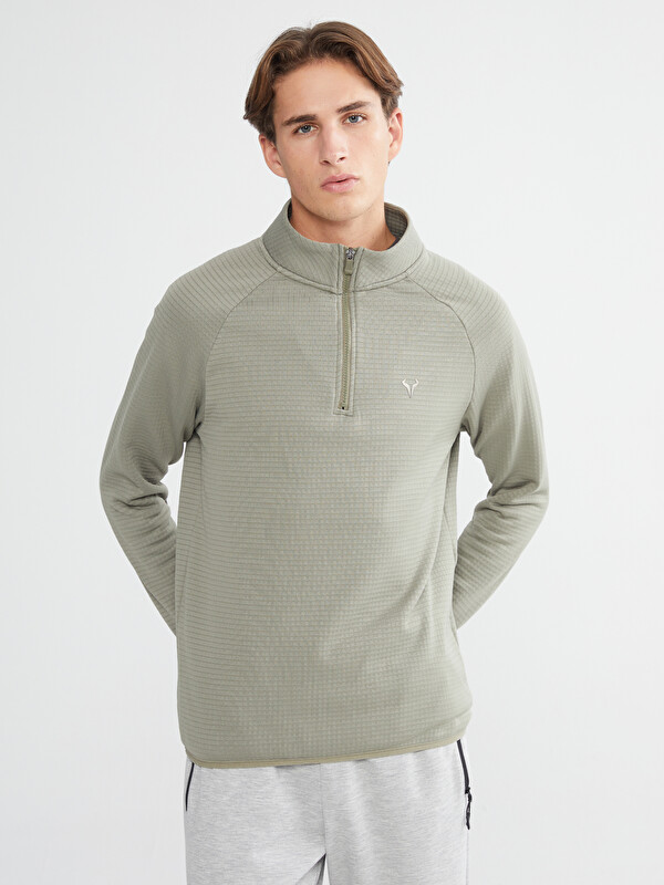 XSIDE ACTIVE Dik Yaka Erkek Sweatshirt