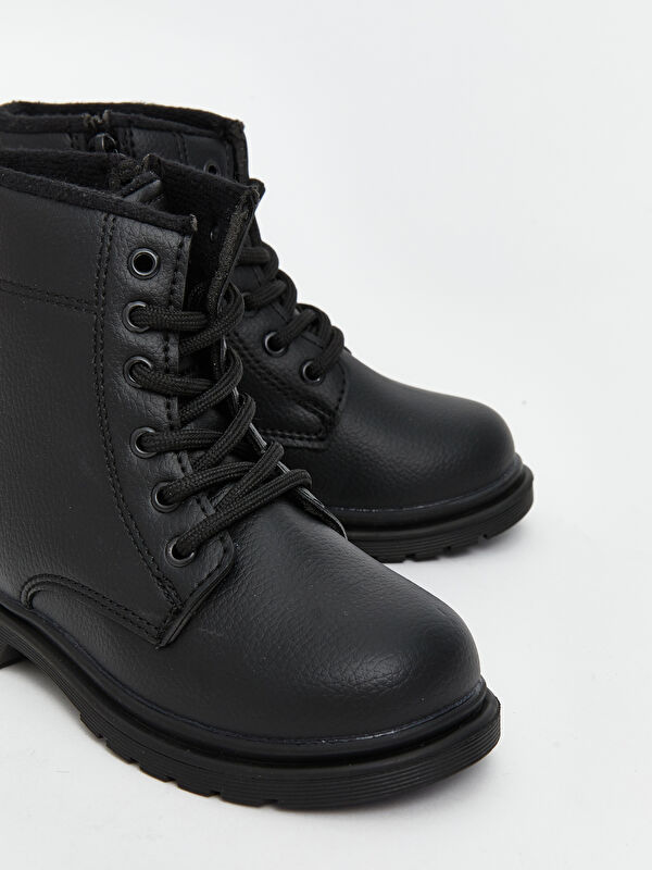 Deri Görünümlü Erkek Bebek Bot - Görsel 4