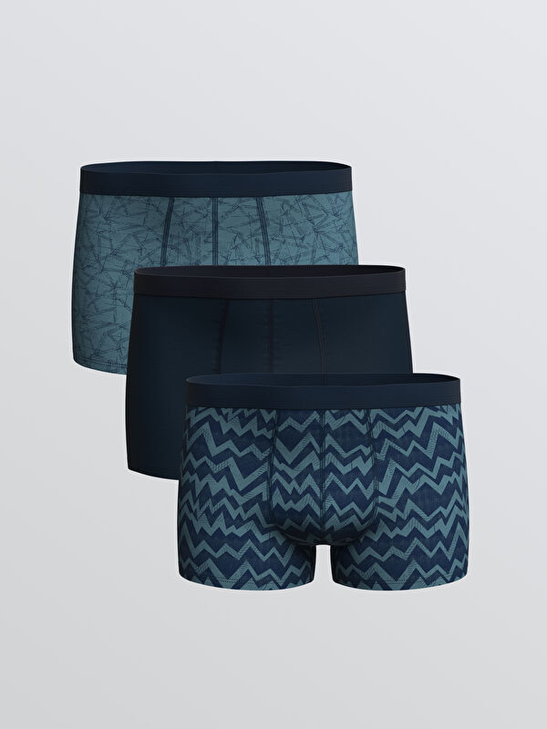 LC WAIKIKI Standard Fit Cotton Stretch Men's Boxer 3-pack