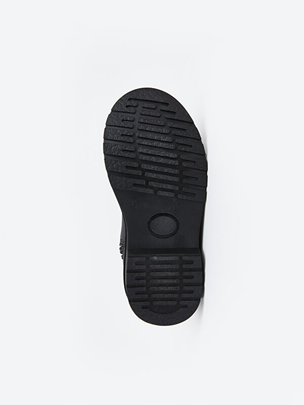 Deri Görünümlü Erkek Çocuk Bot - Görsel 5