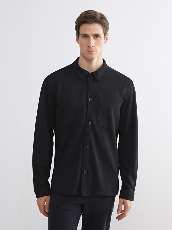 LCW ECO Regular Fit Uzun Kollu Erkek Gömlek