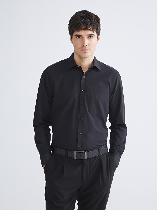 LCW BUSINESS Regular Fit Uzun Kollu Erkek Gömlek
