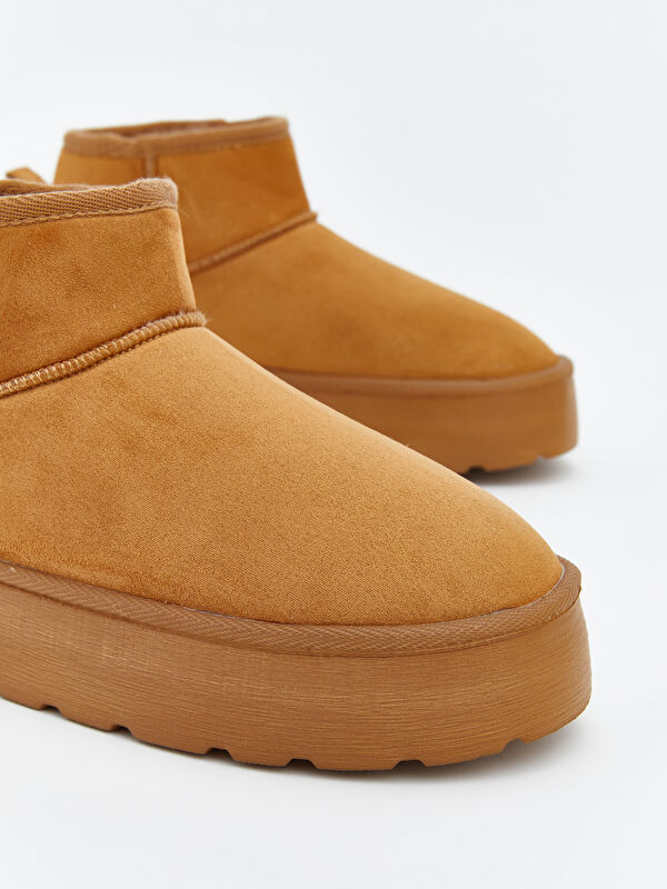 Süet Görünümlü Kadın Bot - Görsel 4