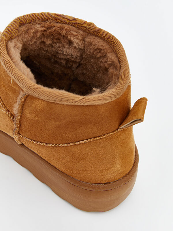 Süet Görünümlü Kadın Bot - Görsel 7