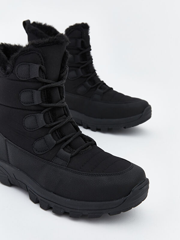 Bağcıklı Kadın Kar Botu - Görsel 4