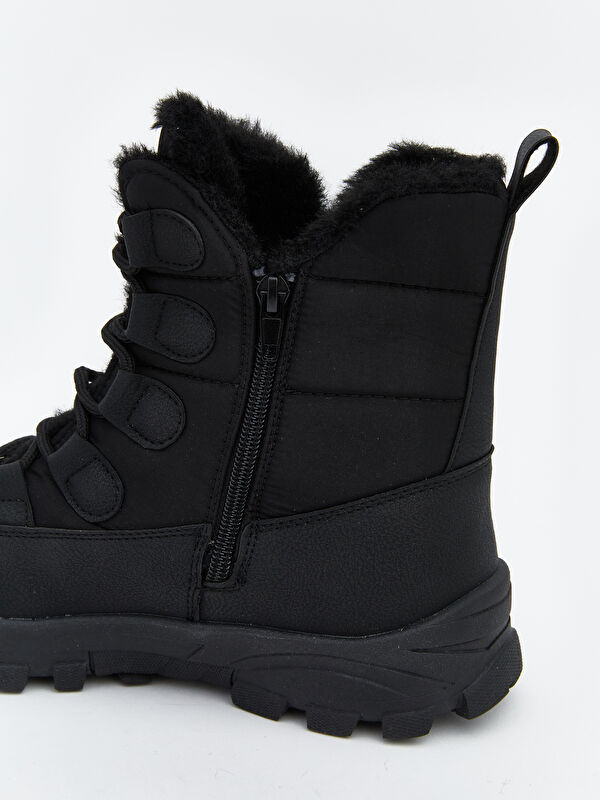 Bağcıklı Kadın Kar Botu - Görsel 6