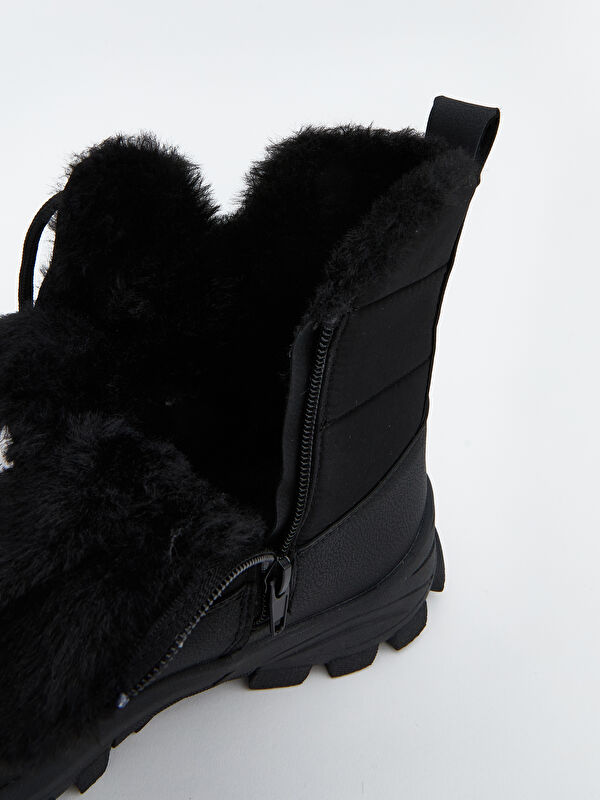 Bağcıklı Kadın Kar Botu - Görsel 8