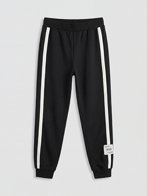 LCW Kids Pantalon de survêtement jogger fille à taille élastiquée