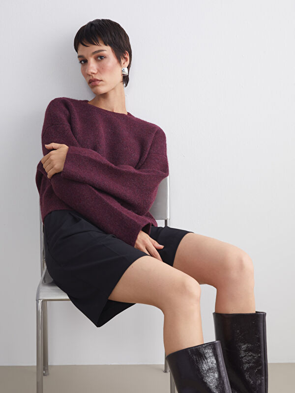 LCW Vision Rundhalsausschnitt Damen Strickpullover