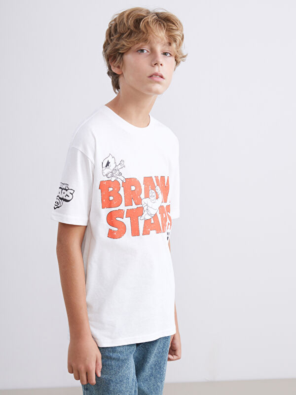 LCW Kids Dječak BIJELA Majica kratkih rukava