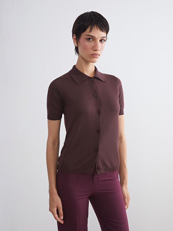 LCW Vision Für Damen Strick Hemd