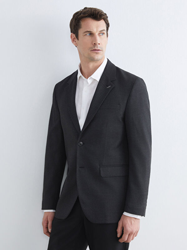 SOUTHBLUE Standart Kalıp Erkek Blazer Ceket