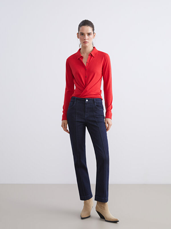 LCW Jeans Straight Fit Kadın Jean Pantolon