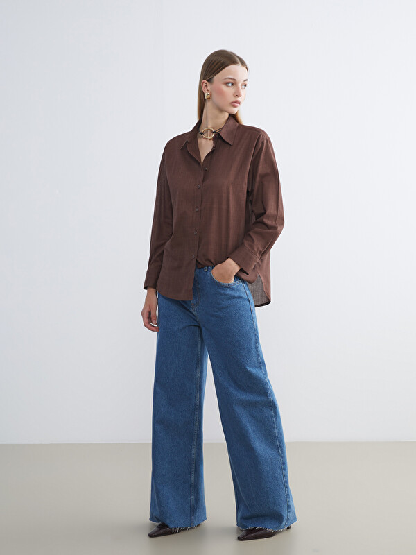 LCW ECO Wideleg Kadın Jean Pantolon