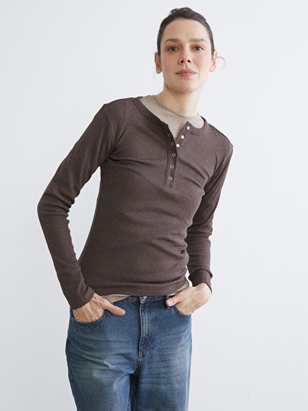 LCW EVERYDAY Bisiklet Yaka Kadın Body