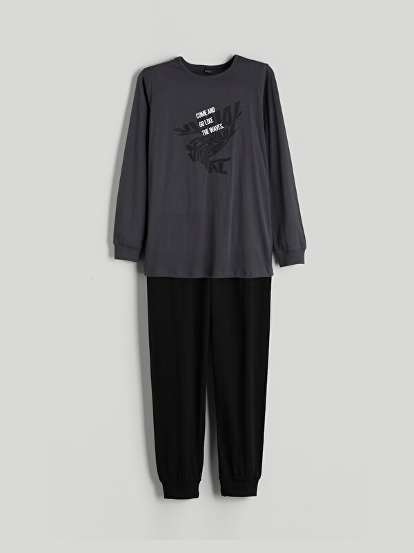 LCW ECO Ensemble de Pyjama pour Garçons à Col Rond