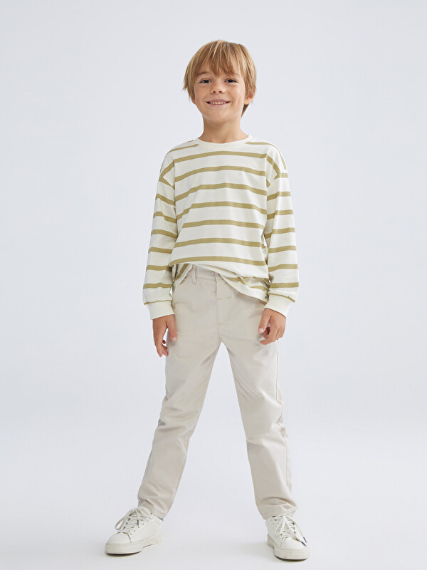 LCW Kids Beli Ayarlanabilir Erkek Çocuk Pantolon