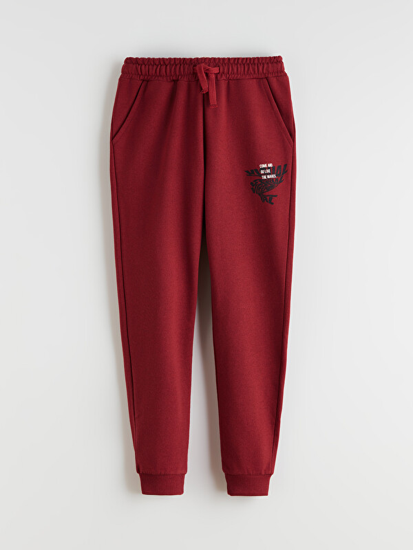 LCW ECO Beli Lastikli Erkek Çocuk Jogger Eşofman Altı