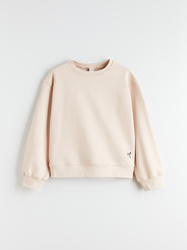 LCW Kids Crew Neck Girls' Sweatshirt