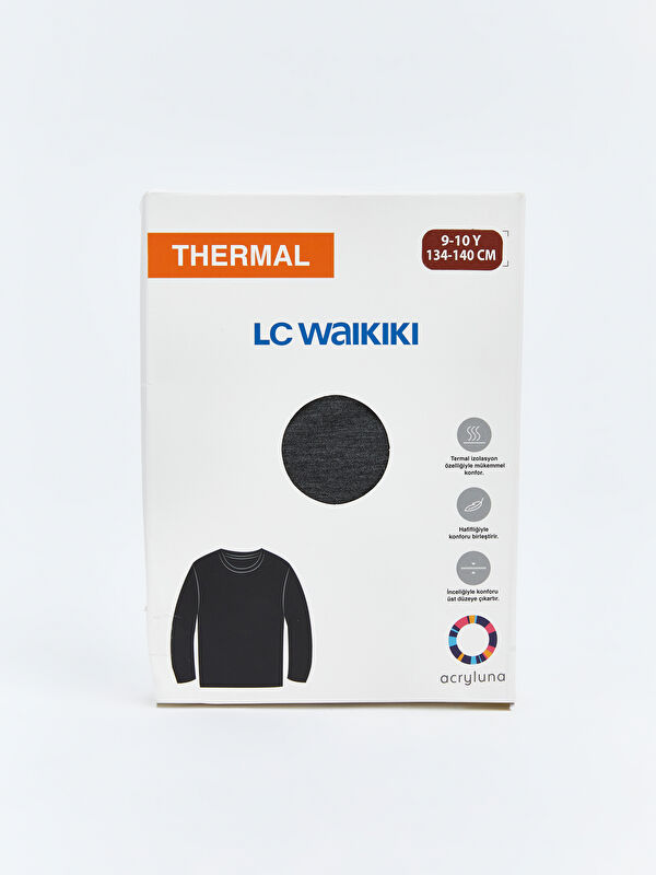 LCW Kids Bisiklet Yaka Erkek Çocuk Termal İçlik