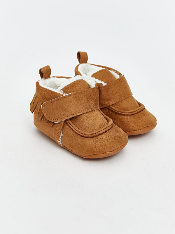 LCW STEPS Faux Suede Baby Boys' Home Boot Slipper