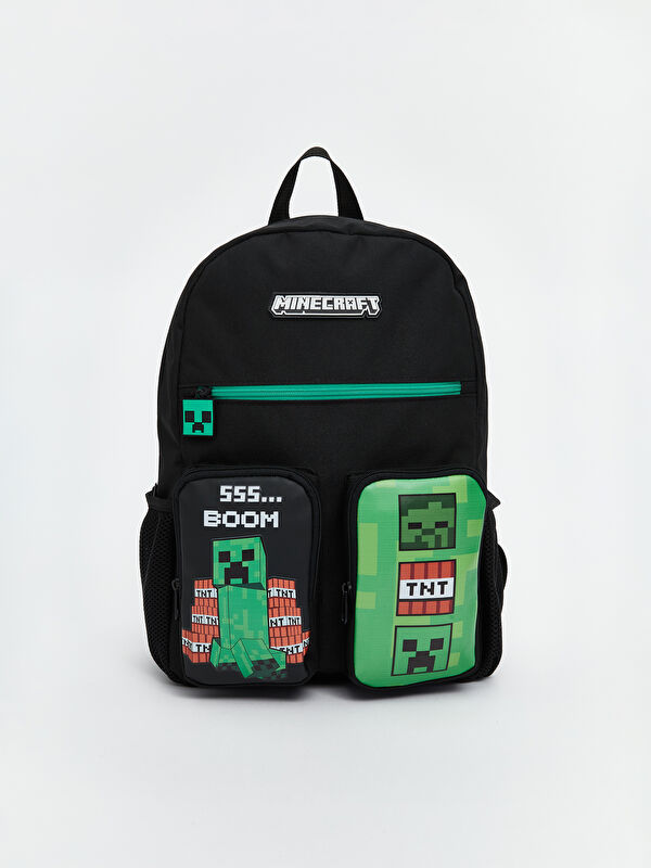 LCW ACCESSORIES جانتا پشتەوەی چاپکراوی Minecraft بۆ کوڕان
