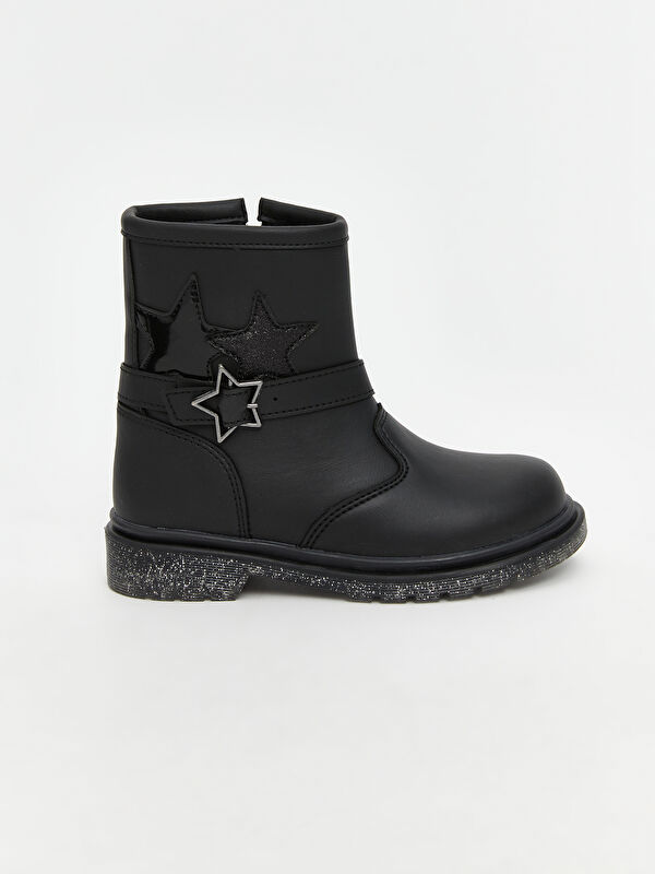 Deri Görünümlü Kız Çocuk Bot - Görsel 3