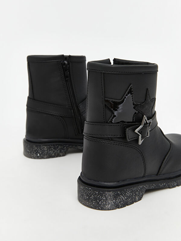 Deri Görünümlü Kız Çocuk Bot - Görsel 6