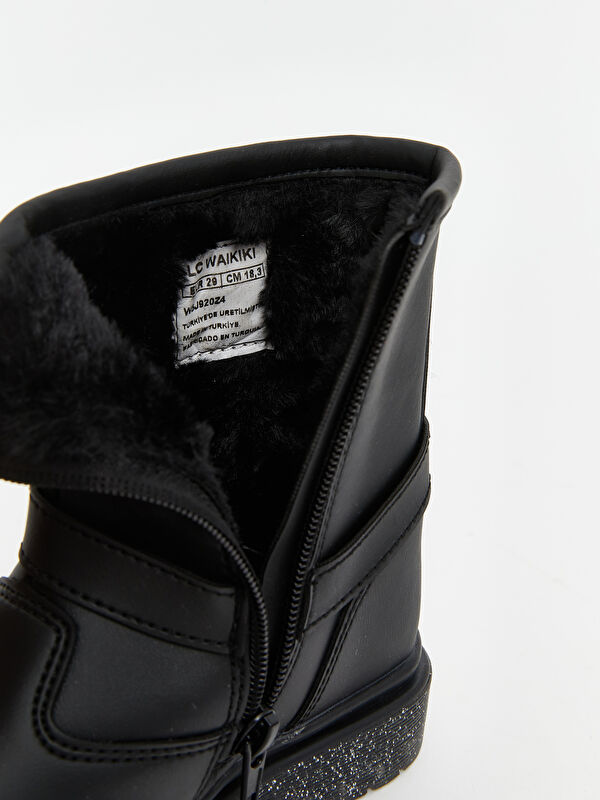 Deri Görünümlü Kız Çocuk Bot - Görsel 7