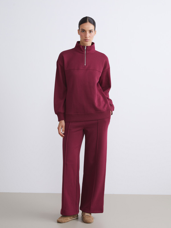 LCW Modest Elastic Waist Women's Thick Sweatpants