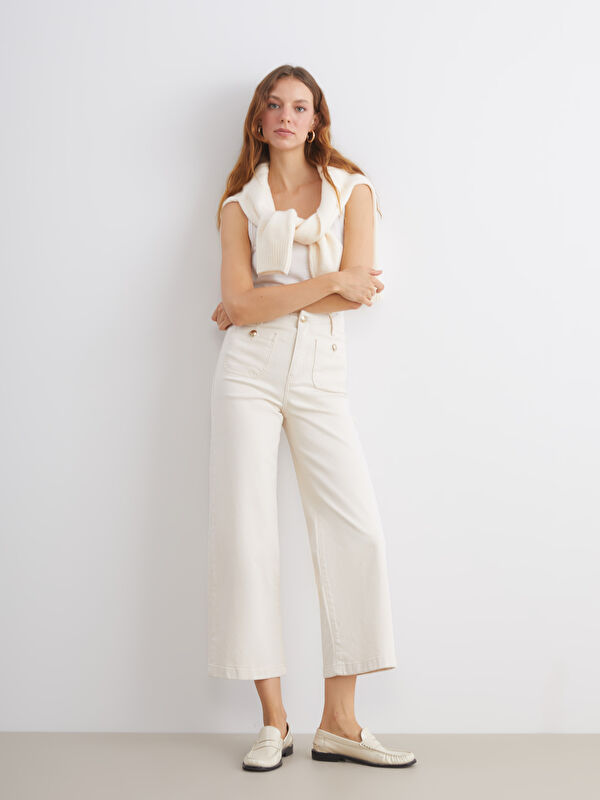 LCW Jeans Wideleg Kadın Jean Pantolon