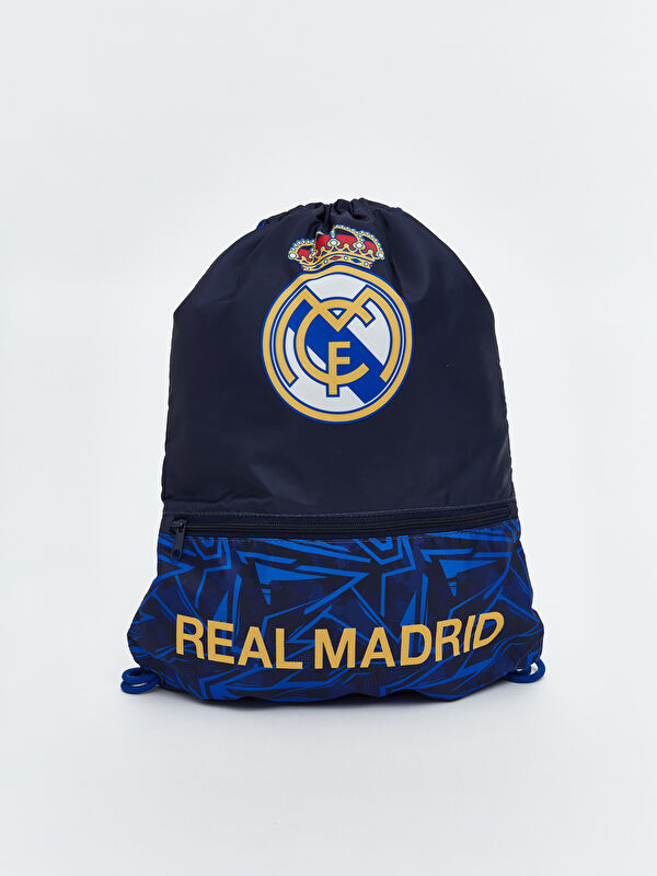 LCW ACCESSORIES Real Madrid Baskılı Erkek Çocuk İpli Sırt Çantası