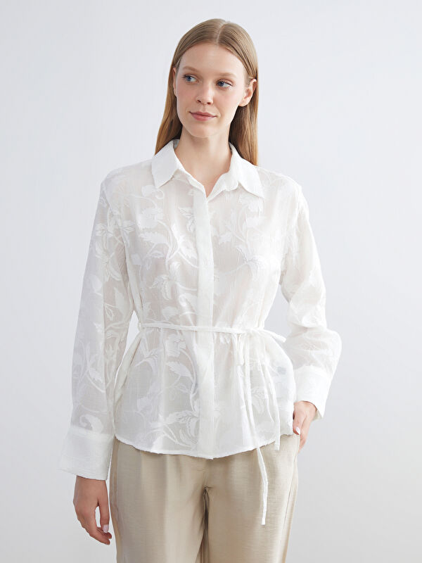 LCWAIKIKI Classic Floral Women's Shirt