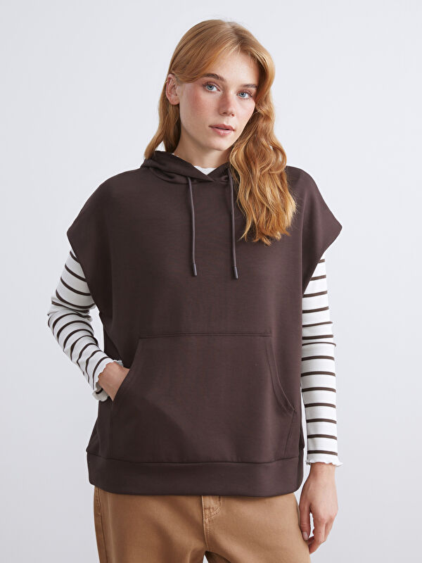 LCW Modest Oversize Kadın Hoodie