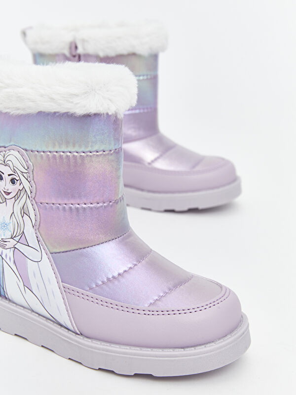 Frozen Baskılı Kız Bebek Bot - Görsel 4