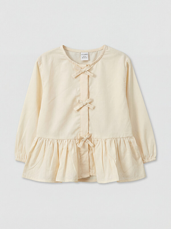 LCW Kids Peter Pan Collar Girls' T-Shirt