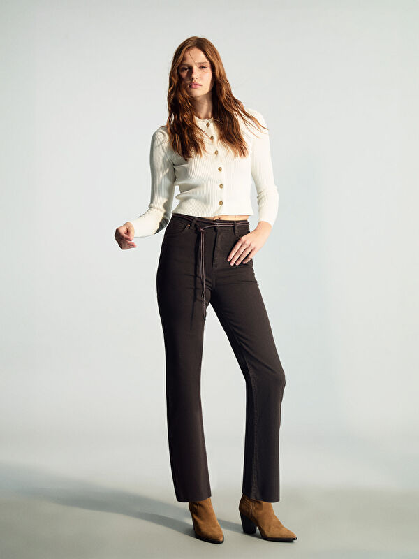 XSIDE Straight Fit Kadın Jean Pantolon