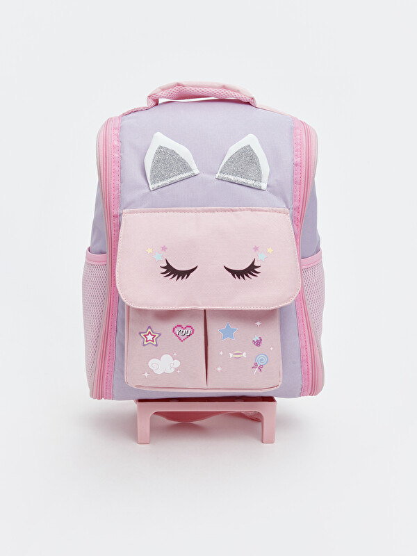LCW ACCESSORIES Çekçekli Kız Çocuk Çanta